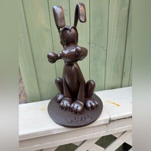 13” Pluto Big Fig Bronze Garden Statue